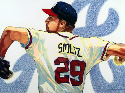 Legendary Atlanta Braves pitcher John Smoltz